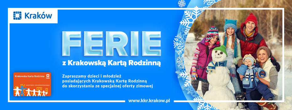 Zima z Krakowską Kartą Rodzinną